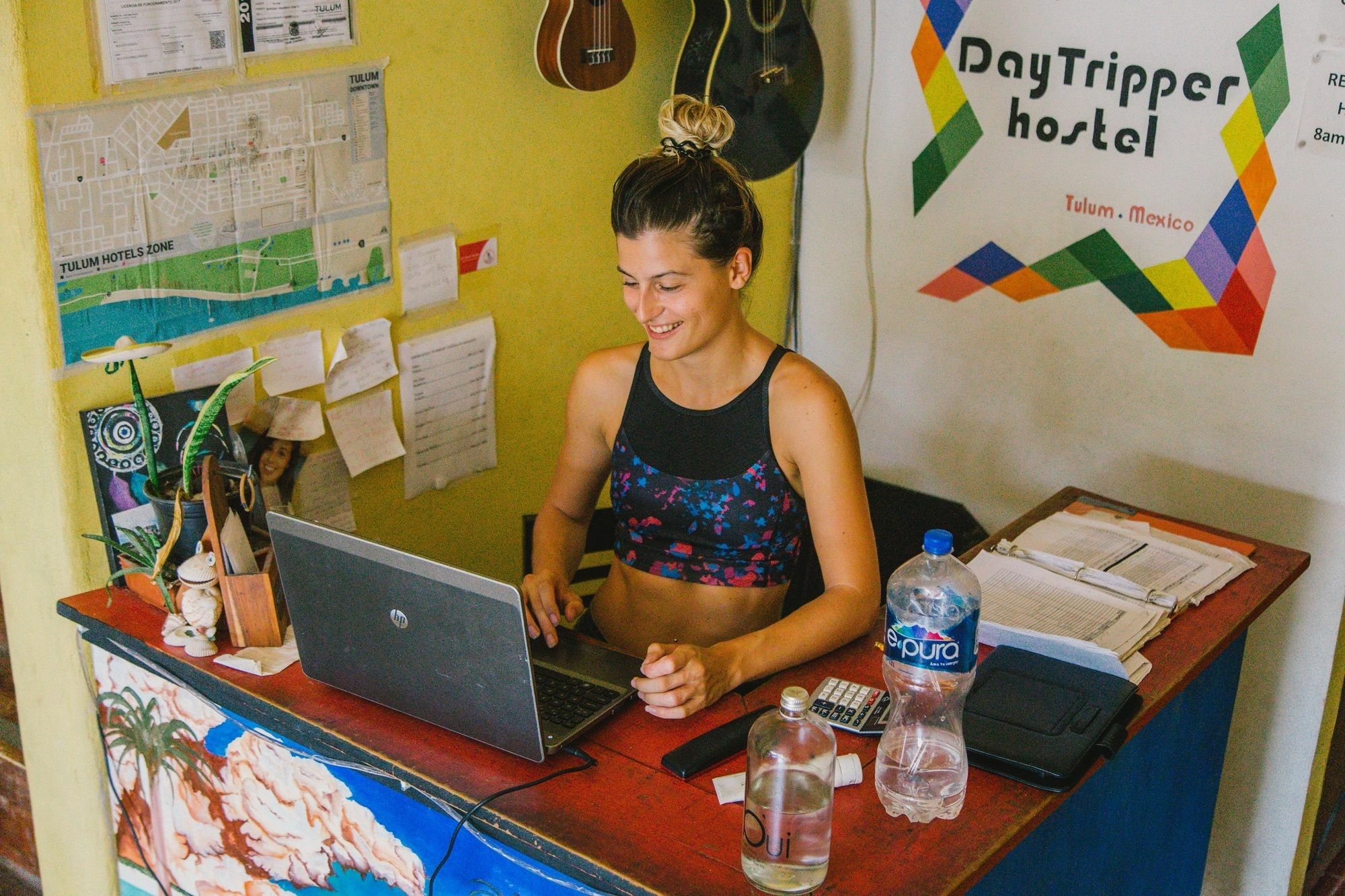 Day Tripper Hostel تولوم المظهر الخارجي الصورة